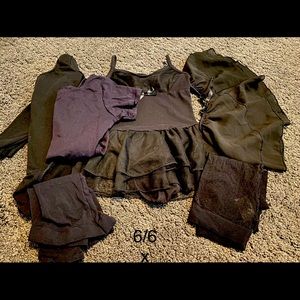 Girls dance clothing